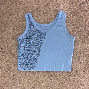 Light blue tank